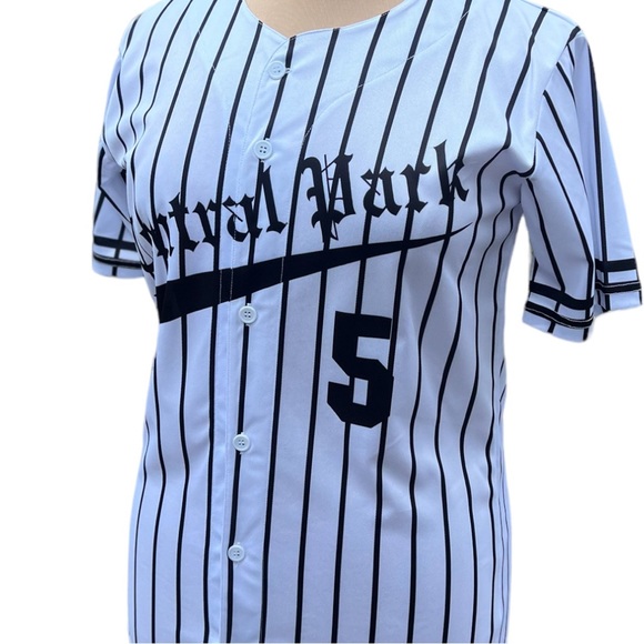 Central Park Five Tribute Jersey Baseball Hip Hop Streetwear Medium Large XL 2XL - Picture 5 of 9